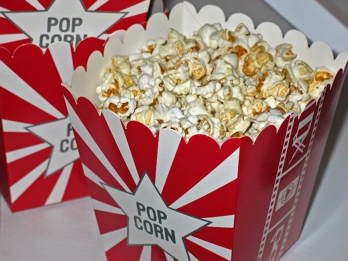 Popcorns at Downtown Cinema Valdosta, Georgia
